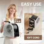 High Velocity Blower Floor Fan,355 CFM Air Mover Fan for Job Site and Home, Floor Drying Fan for Cooling and, alternate view