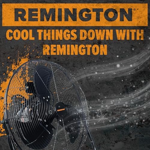 High Velocity Floor Fan, 3 Speed Portable Cooling Unit - Heavy Duty Metal Airflow for Large Shops, Garages, and, alternate