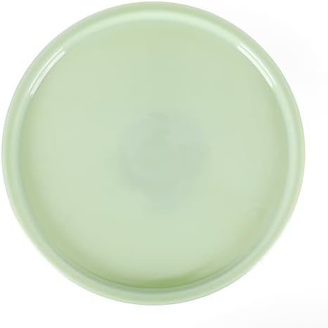 Highbrook 10-Inch Jadeite Cake Stand with Glass Dome - Vintage-Style Pedestal Dessert Plate for Cakes (up to, alternate view