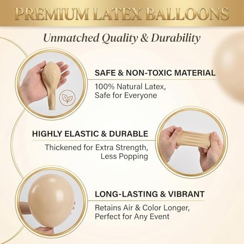 HIIINS Set of 2 Balloon Column Kit with Base&Pole for Bridal Shower Decor, alternate view 6