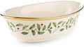 Holiday Porcelain Christmas Serving Bowl, 34oz in Red & Green