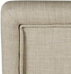 Home Decor | Classic Upholstered Parsons Dining Chairs | Set of 2 Accent Dining Chairs with Nailhead Trim, alternate view 6