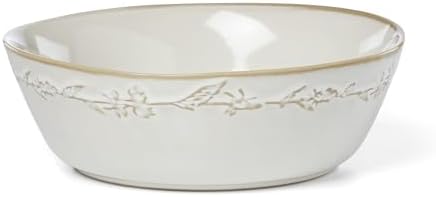 Homespun Stoneware 16-Piece Dinnerware Set for 4 in White, alternate view 5