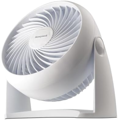 Honeywell TurboForce Air Circulator, Small Tabletop Fan, Quiet Personal Fan for Home or Office, 3 Speeds, 90