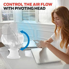 Honeywell TurboForce Air Circulator, Small Tabletop Fan, Quiet Personal Fan for Home or Office, 3 Speeds, 90, alternate view