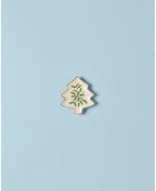 Hosting the Holidays Christmas Tree Plate in 1 Count, 5.75" x 5.25" x 0.5" in Red & Green, alternate view 4