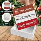 Hot Cocoa Bar Winter Decorations Indoor - Christmas Decor, alternate view 2