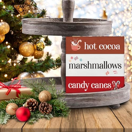 Hot Cocoa Bar Winter Decorations Indoor - Christmas Decor, alternate view 7