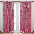 Hot Pink Sequin Backdrop,4 * 10ft Pack of 2 in 4 ft W x 10 ft L (2 Panels) in Hot Pink