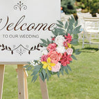 Hot Pink Wedding Arch Flowers Set of 2, alternate view 5