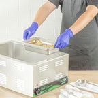 Hotel Pan 1 Count 1/4 Size Anti-Jam 2.5” Deep Freezable 24 Gauge Stainless Steel Steam Pan Lid Sold Separately, alternate