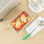 Hotel Pan 1 Count 1/4 Size Anti-Jam 2.5” Deep Freezable 24 Gauge Stainless Steel Steam Pan Lid Sold Separately, alternate