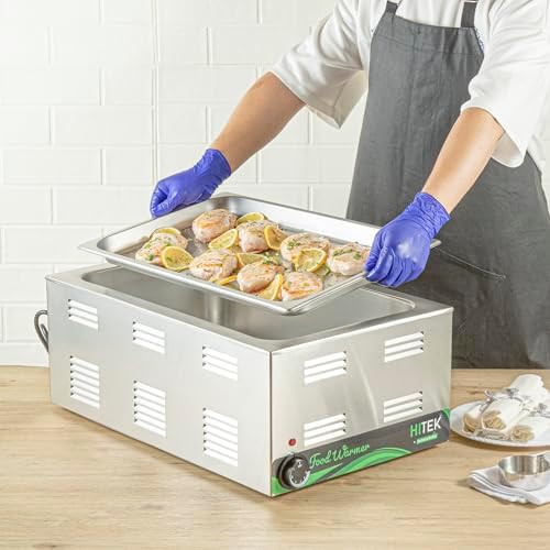 Hotel Pan 1 Count Full Size Anti-Jam 1.2” Deep Freezable 24 Gauge Stainless Steel Steam Pan, Lid Sold Separately, alternate