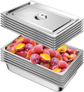 Hotel Pans with Lids 1/1 Full Size 4 Inch Stainless Steel Steam Table Pan