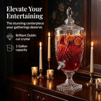 Iced Beverage Dispenser, Dublin Crystal Collection - 1 Gallon, alternate view 4