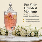 Iced Beverage Dispenser, Dublin Crystal Collection - 1 Gallon, alternate view 6