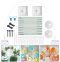 IDAODAN Balloon Arch Kit, Balloon Arch Stand with Base, Adjustable Wide Garland Arch for Wedding Baby Shower