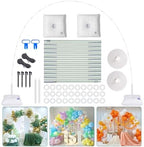 IDAODAN Balloon Arch Kit, Balloon Arch Stand with Base, Adjustable Wide Garland Arch for Wedding Baby Shower