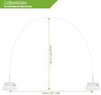 IDAODAN Balloon Arch Kit, Balloon Arch Stand with Base, Adjustable Wide Garland Arch for Wedding Baby Shower, alternate view