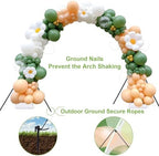 IDAODAN Balloon Arch Kit, Balloon Arch Stand with Base, Adjustable Wide Garland Arch for Wedding Baby Shower, alternate view