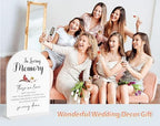 In Loving Memory Sign, White Arch Acrylic Wedding Sign, Memory Table for Ceremony and Reception Decor, Reception, alternate