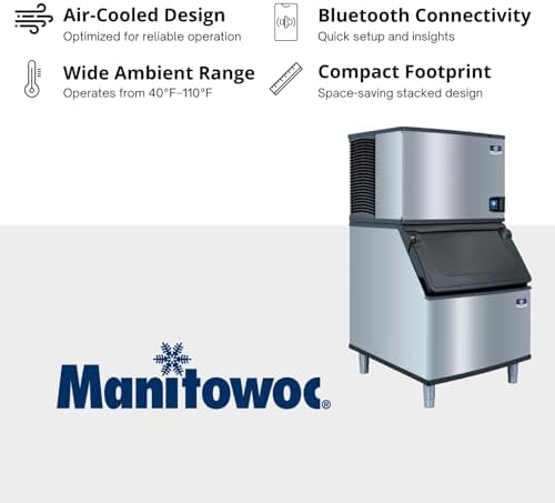 Indigo NXT Series Cube Style 30" Ice Maker - 483 lb/Day, 365 lb Storage Bin, alternate view 4