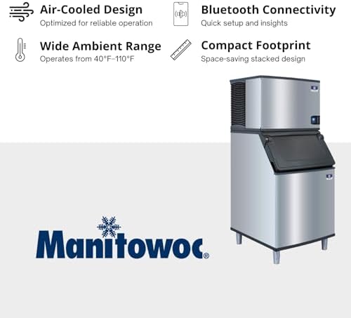 Indigo NXT Series Cube Style 30" Ice Maker - 483 lb/Day, 532 lb Storage Bin, alternate view 5