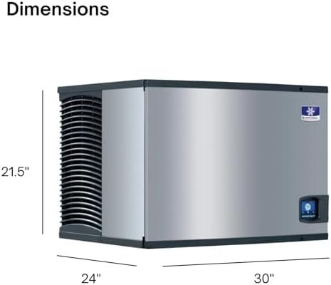 Indigo NXT Series Cube Style 30" Ice Maker - 483 lb/Day, alternate view 3