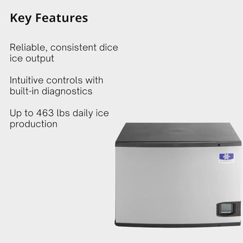 Indigo NXT Series Cube Style 30" Ice Maker - 483 lb/Day, alternate view 4