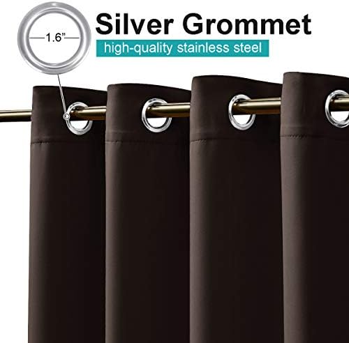 Indoor & Outdoor Curtain 95 Long for Patio Waterproof, Thermal Insulated Blackout Drape for Bedroom, UV &, alternate view 2