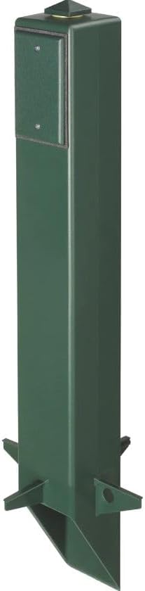 Industries GP26 Gard-N-Post Outdoor Landscape Lighting Garden Post, 26-Inch (Green) in Green