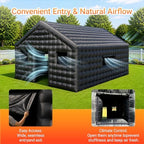 Inflatable Nightclub 16.5x13x11FT, Large Party Tent with 2 Doors & Logo Area, Ideal for Birthdays, Backyard, alternate view 5