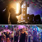 Inflatable Nightclub 20x16.8x12 Ft, Large Black Inflatable Club Tent with 2 Doors and Logo Area, Inflatable, alternate view 2