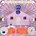 Inflatable Nightclub 20x16.8x12 Ft, Large White Inflatable Party Club Tent for Adults Birthday Backyard Wedding, alternate
