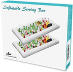 Inflatable Serving Bars Ice Buffet Salad Serving Trays Food Drink Holder Cooler Containers Indoor Outdoor BBQ, alternate view