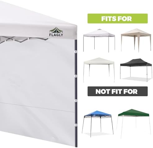 Instant Canopy Sidewalls for Pop Up Canopy Tent, 300D Waterproof Material for Outdoor Events, Vendor Booths, and, alternate