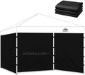 Instant Canopy Sidewalls for Pop Up Canopy Tent, 300D Waterproof Material for Outdoor Events, Vendor Booths, and