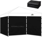 Instant Canopy Sidewalls for Pop Up Canopy Tent, 300D Waterproof Material for Outdoor Events, Vendor Booths, and