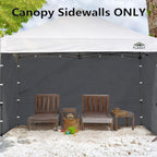 Instant Canopy Sidewalls for Pop Up Canopy Tent, 300D Waterproof Material for Outdoor Events, Vendor Booths, and, alternate