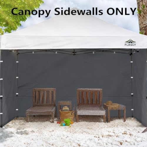Instant Canopy Sidewalls for Pop Up Canopy Tent, 300D Waterproof Material for Outdoor Events, Vendor Booths, and, alternate