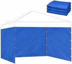 Instant Canopy Sidewalls for Pop Up Canopy Tent, 300D Waterproof Material for Outdoor Events, Vendor Booths, and