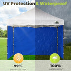 Instant Canopy Sidewalls for Pop Up Canopy Tent, 300D Waterproof Material for Outdoor Events, Vendor Booths, and, alternate