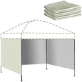 Instant Canopy Tent SideWalls Waterproof Sunwalls for 10x10 Pop Up CanopyTent, 300D Polyester Canopy Walls 3Pack