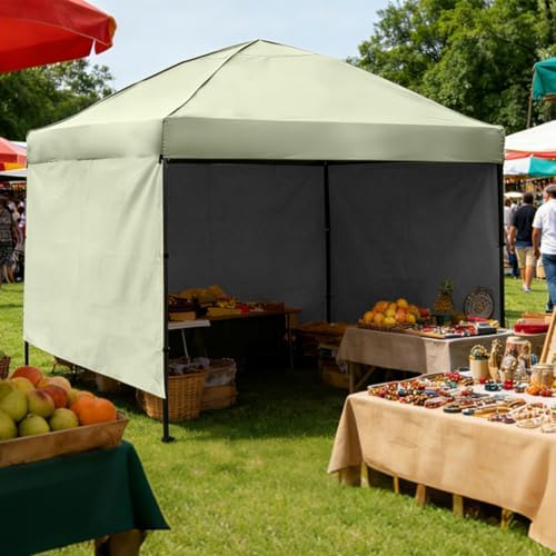 Instant Canopy Tent SideWalls Waterproof Sunwalls for 10x10 Pop Up CanopyTent, 300D Polyester Canopy Walls 3Pack, alternate