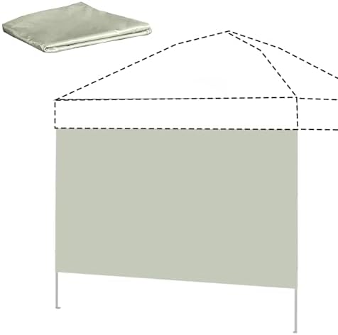 Instant Canopy Tent SideWalls Waterproof Sunwalls for 10x10 Pop Up CanopyTent, 300D Polyester Canopy Walls