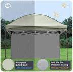 Instant Canopy Tent SideWalls Waterproof Sunwalls for 10x10 Pop Up CanopyTent, 300D Polyester Canopy Walls, alternate view 6