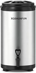 Insulated Beverage Dispenser - 75 Cup Hot & Cold Coffee Urn for Catering - 12L/3.2 Gal Stainless Steel Drink