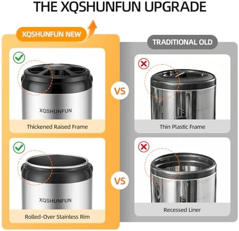 Insulated Beverage Dispenser - 75 Cup Hot & Cold Coffee Urn for Catering - 12L/3.2 Gal Stainless Steel Drink, alternate view