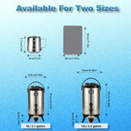 Insulated Beverage Dispenser- Cold & Hot Drink Beverage for Catering, Gallon Thermal Hot Beverage Dispenser with, alternate
