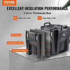 Insulated Food Carrier, 32Qt Capacity Stackable Hot Box for Catering w/Stainless Steel Barrel, Top Load LLDPE, alternate view
